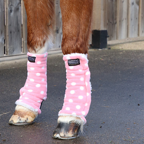 Supreme Products Dotty Fleece Boots #colour_pretty-pink