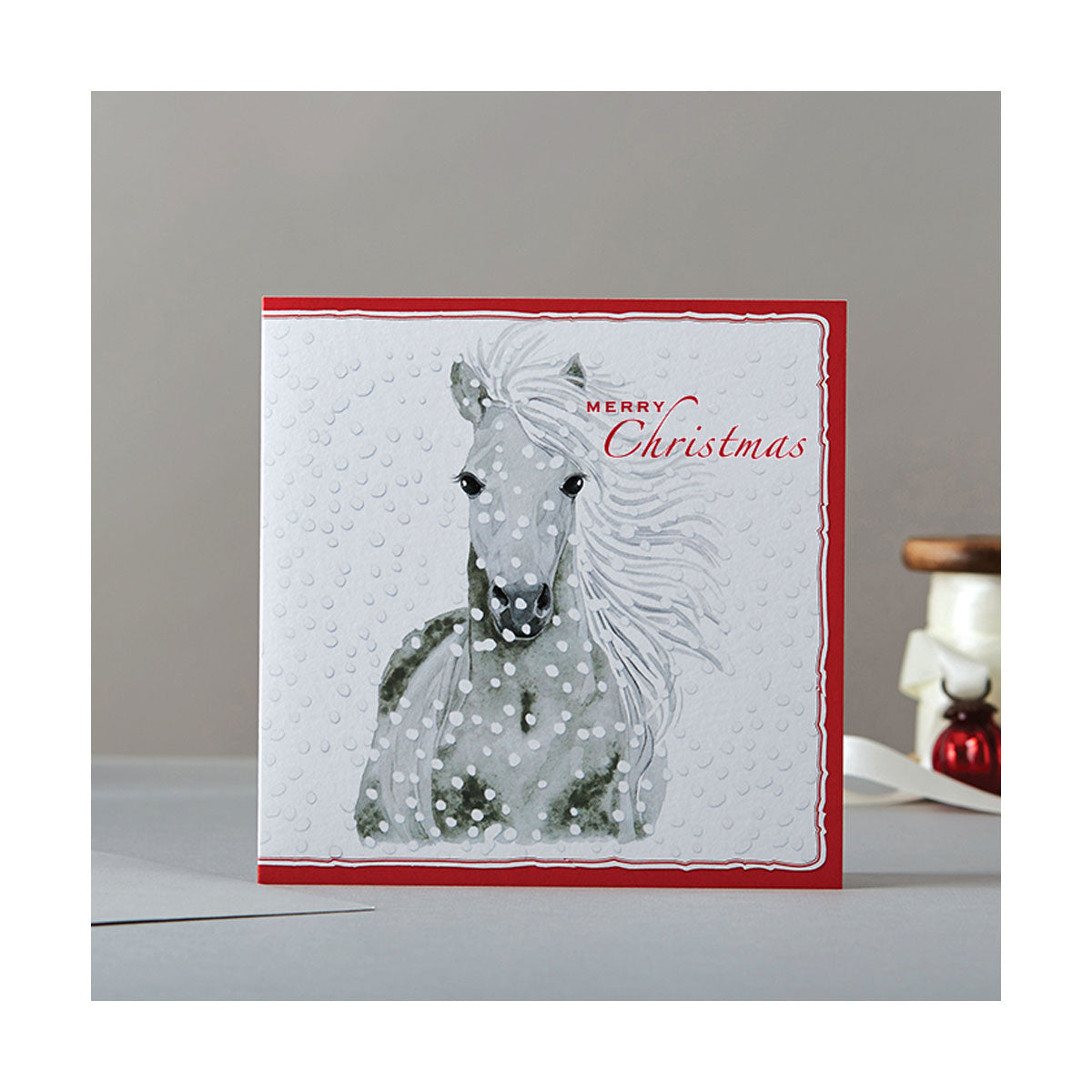 Carte de Noël à bord ponté